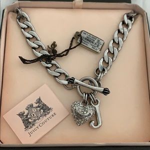 Juicy couture charm necklace